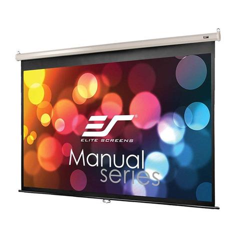Elite Screens Manual 94" 16:10 Pulldown Projection Screen - White
