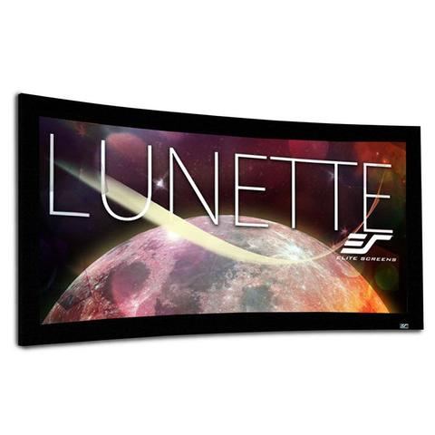 Elite Screens Lunette235 Acoustic4K 125" 2.35:1 Curved Fixed Projection Screen