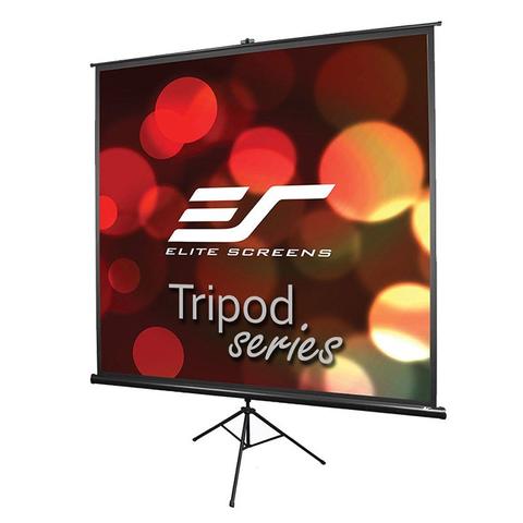 Elite Screens Tripod 113" 1:1 Self-Supported Projection Screen