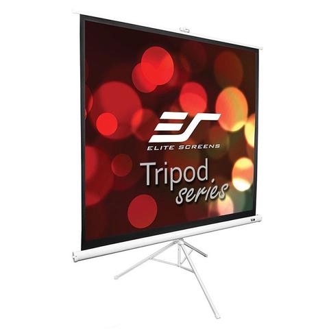Elite Screens Tripod 120" 4:3 Self-Supported Projection Screen - White