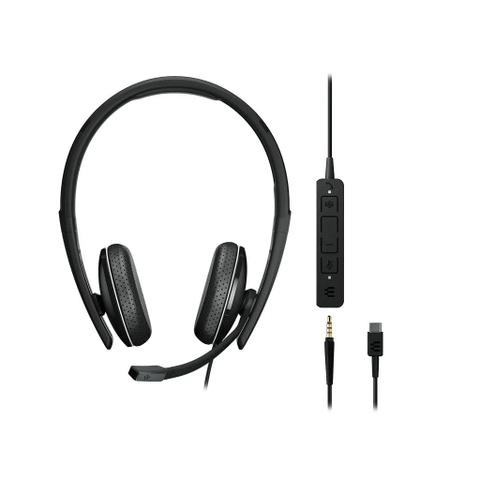 Open Box - EPOS ADAPT 165T USB-C II Stereo Business Headset - Microsoft Team Certified