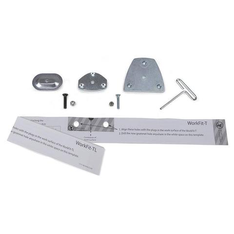 Ergotron LX Arm Grommet Mount for WorkFit-T, WorkFit-TL or WorkFit-TLE