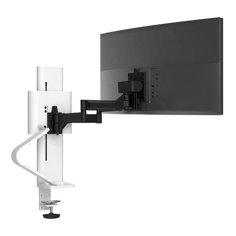 Ergotron Trace Single Monitor Desk Mount - White