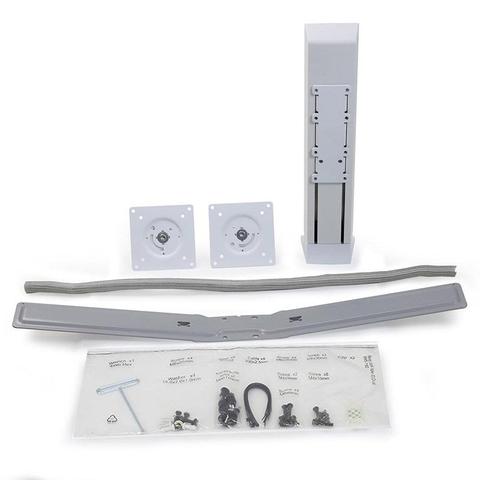 Ergotron WorkFit Dual Monitor Kit - White