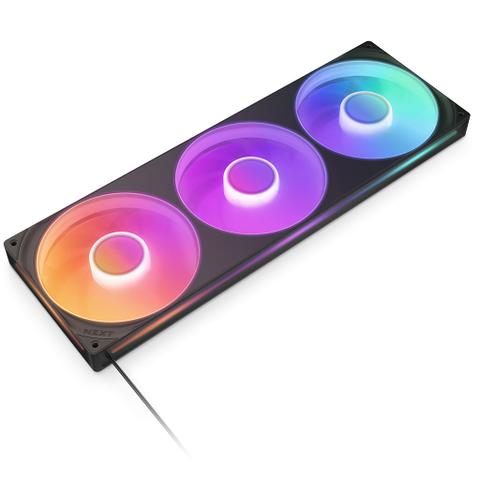 NZXT F420 RGB Core 420mm Single-Frame RGB Fan Unit - Black