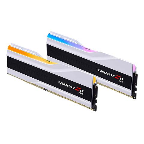 G.Skill Trident Z5 RGB 64GB (2x 32GB) DDR5 6000MHz CL32 Desktop Memory - White