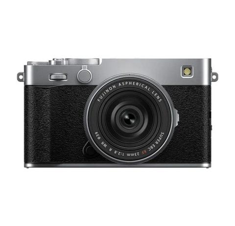 FUJIFILM X-E5 Camera w/ XF 23mm f/2.8 R WR Lens - Silver