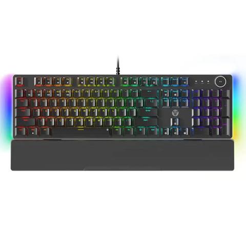 Fantech MAXPOWER II Wired Hot-Swap RGB Mechanical Keyboard - Speed Grey Switch (Black)