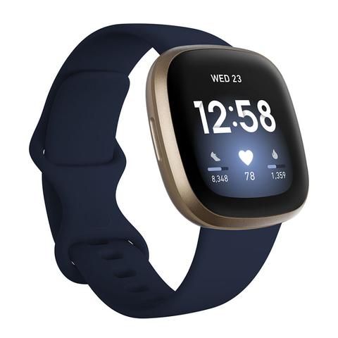 Fitbit Versa 3 - Midnight/Soft Gold