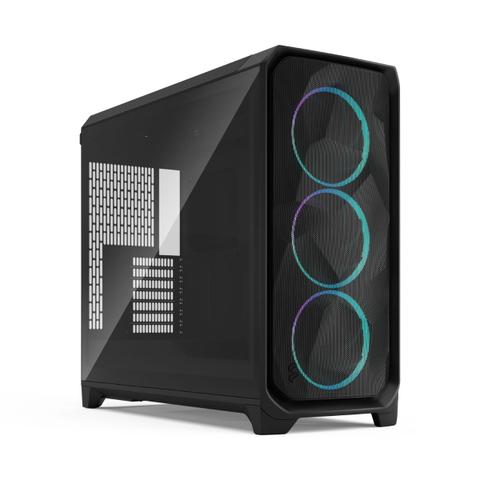 Fractal Design Meshify 3 XL Tempered Glass Full Tower Case - Black RGB TG Light Tint