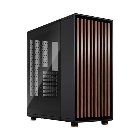 Fractal Design North Dark Tempered Glass Mid-Tower ATX Case - Charcoal Black
