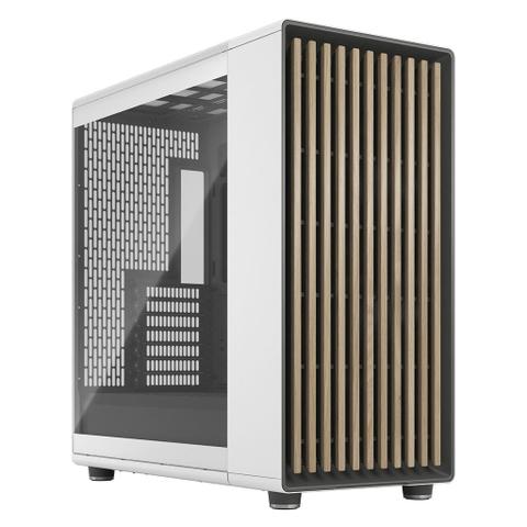 Fractal Design North XL E-ATX Case - Chalk White Tempered Glass