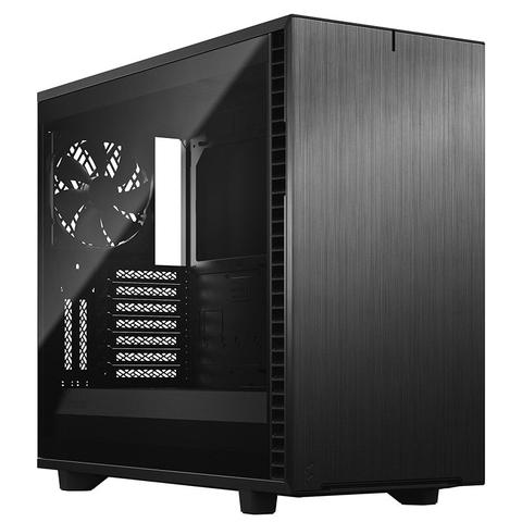 Fractal Design Define 7 Dark Tempered Glass Mid-Tower E-ATX Case - Black