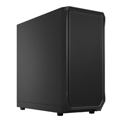 Fractal Design Focus 2 Solid Mid-Tower ATX Case - Black