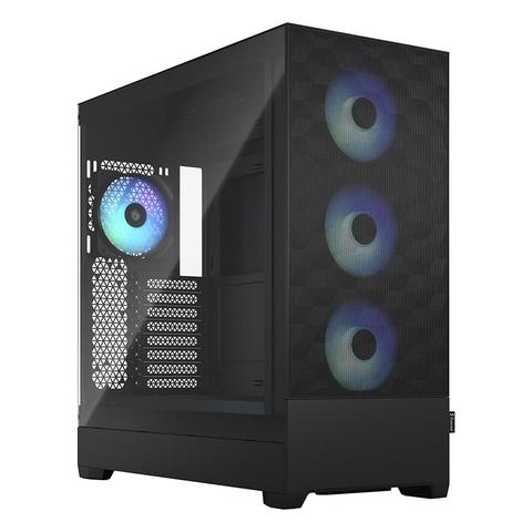 Fractal Design Pop XL Air RGB TG Clear Tint Mid-Tower E-ATX Case - Black