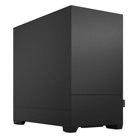 Fractal Design Pop Mini Silent Solid Micro-ATX Case - Black