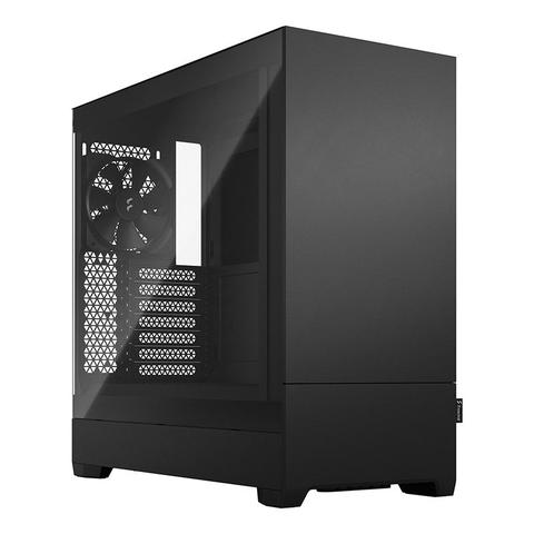 Fractal Design Pop Silent TG Clear Tint Mid-Tower ATX Case - Black