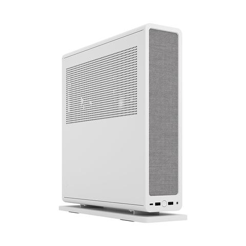 Fractal Design Ridge SFF Mini-ITX Case - White (PCIe 4.0)