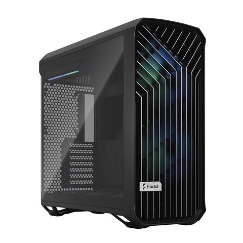 Fractal Design Torrent RGB TG Light Tint E-ATX Mid-Tower Case - Black