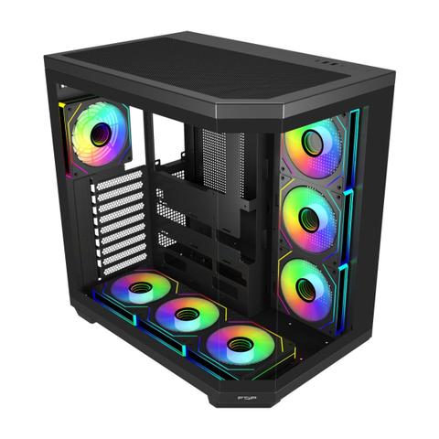 FSP U580 Ultra-Tower ARGB ATX Case - Black