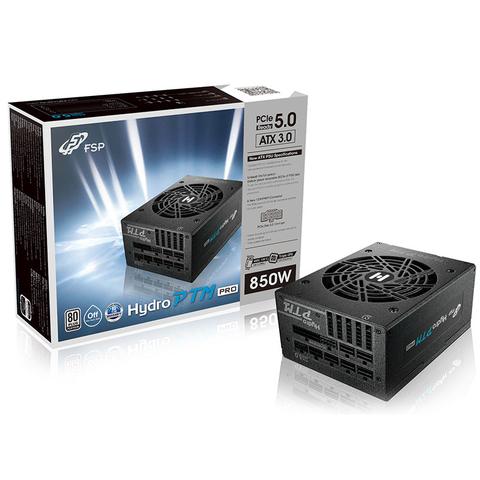 FSP Hydro PTM PRO 850W 80+ Platinum ATX3.0 PCIe5.0 Fully Modular Power Supply