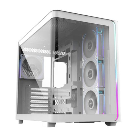 FSP M580 PLUS ARGB ATX Mid-Tower Case - White