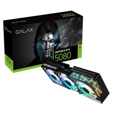 GALAX GeForce RTX 5080 1-Click OC 16GB Video Card - Black