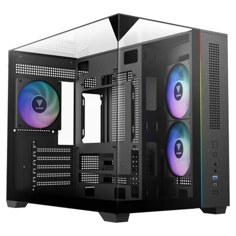 Gamdias ATLAS M3M Tempered Glass Panel Micro ATX Case