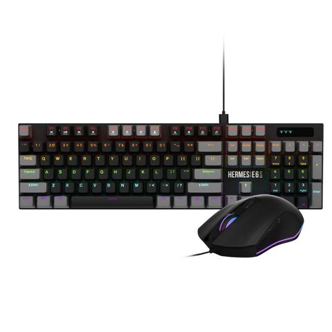Gamdias HERMES E6 Elite Hot-Swap Mechanical Keyboard and Mouse Combo