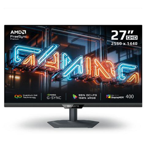 Gigabyte M27Q2 QD 27" 210Hz QHD G-Sync Compatible SuperSpeed IPS Gaming Monitor