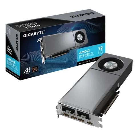 Gigabyte AMD Radeon AI PRO R9700 AI TOP 32G GDDR6 Video Card