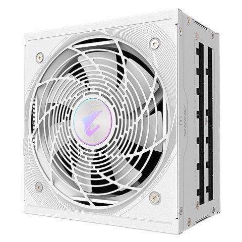 Gigabyte AORUS ELITE 1000W 80+ Platinum PCIe 5.0 ATX 3.1 Fully Modular ATX Power Supply - Ice