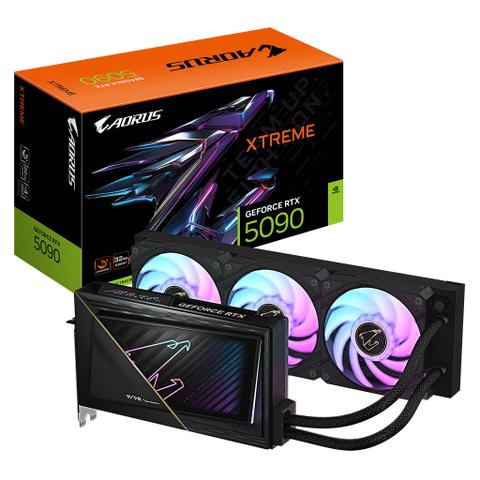Gigabyte AORUS GeForce RTX 5090 XTREME WATERFORCE 32GB Video Card