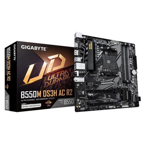 Gigabyte B550M DS3H AC WiFi AM4 Micro-ATX Motherboard