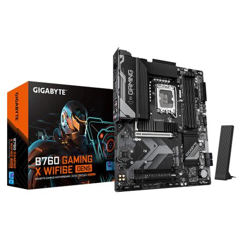Gigabyte B760 GAMING X WIFI 6E GEN 5 Intel LGA 1700 ATX Motherboard