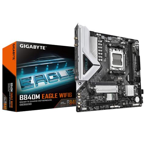Gigabyte B840M EAGLE AM5 WIFI6 DDR5 Micro ATX Motherboard