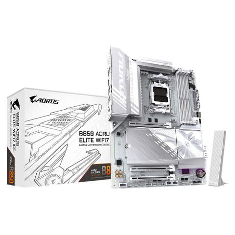 Gigabyte B850 AORUS ELITE WIFI 7 ICE AM5 ATX Motherboard