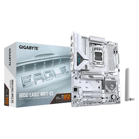 Gigabyte B850 EAGLE WIFI 7 ICE AM5 ATX Motherboard