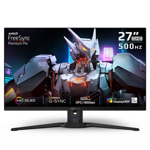 Gigabyte FO27Q5P 27" 500Hz QD-OLED 0.03ms Freesync Gaming Monitor