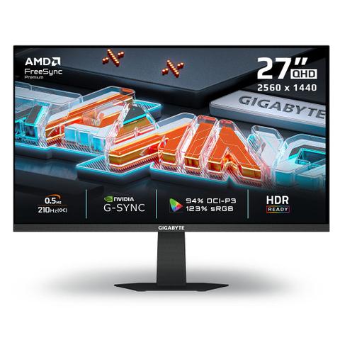 Gigabyte G27Q20 27" 210hz QHD 0.5ms SuperSpeed IPS Gaming Monitor