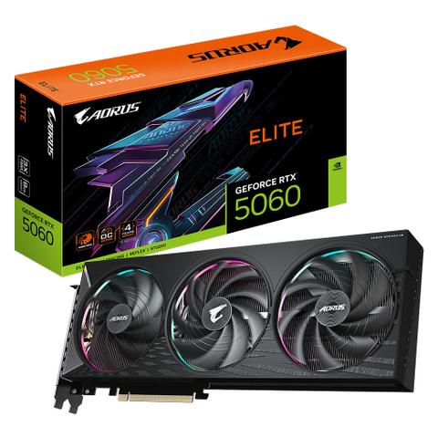 Gigabyte GeForce RTX 5060 AORUS ELITE 8GB Video Card