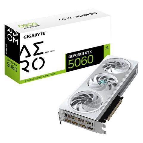 Gigabyte GeForce RTX 5060 AERO OC 8GB Video Card