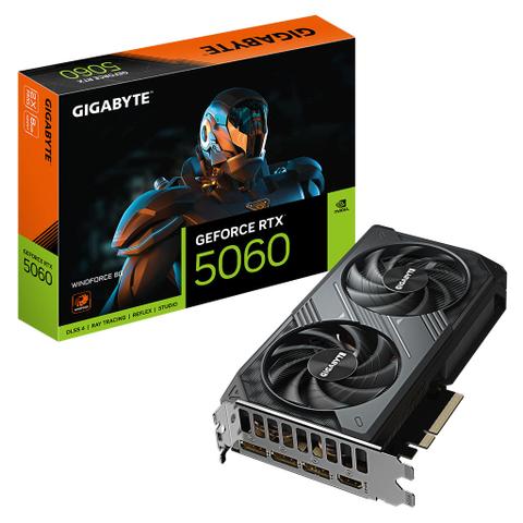 Gigabyte GeForce RTX 5060 WINDFORCE 8GB GDDR7 Video Card