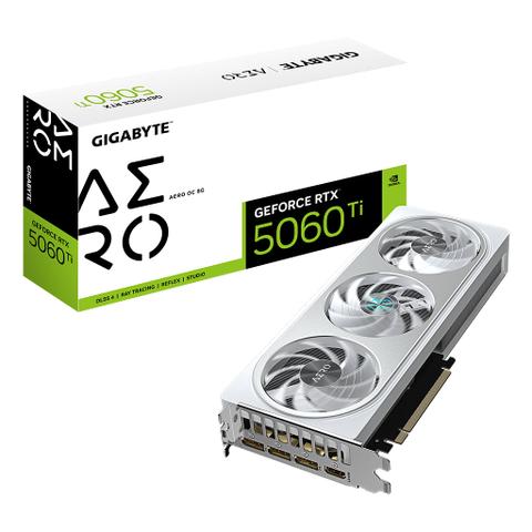 Gigabyte GeForce RTX 5060 Ti AERO OC 8GB Video Card