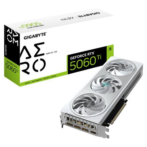 Gigabyte GeForce RTX 5060 Ti AERO OC 16GB Video Card