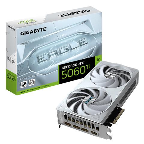 Gigabyte GeForce RTX 5060 Ti EAGLE OC ICE 8GB Video Card
