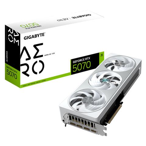 Gigabyte GeForce RTX 5070 AERO OC 12GB Video Card