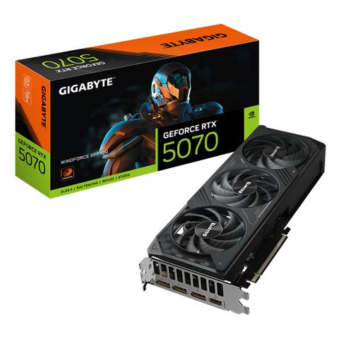Gigabyte GeForce RTX 5070 WINDFORCE 12GB Video Card