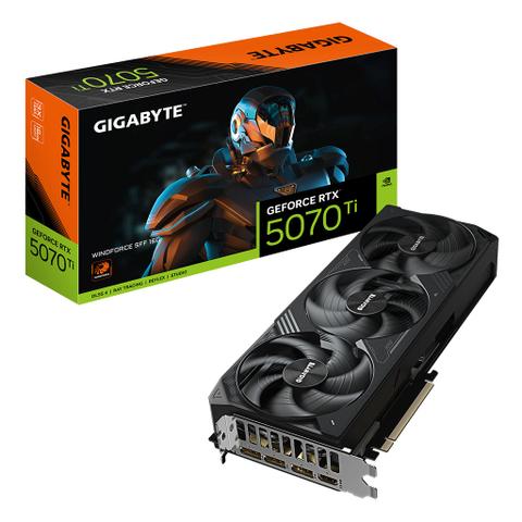 Gigabyte GeForce RTX 5070 Ti WINDFORCE 16GB Video Card