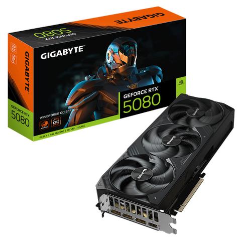 Gigabyte GeForce RTX 5080 WINDFORCE OC 16GB Video Card